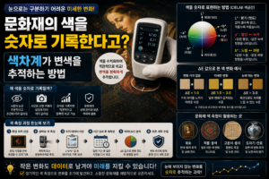 문화재의 색을 숫자로 기록한다고? 색차계가 변색을 추적하는 방법 6 문화재 색 썸네일