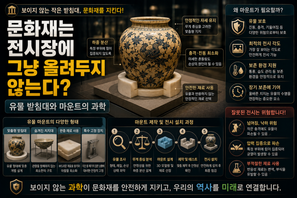 문화재는 그냥올려두지않는다
