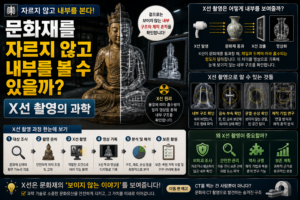 문화재를 자르지 않고 내부를 볼 수 있을까? X선 촬영의 과학 9 문화제내부 썸네일