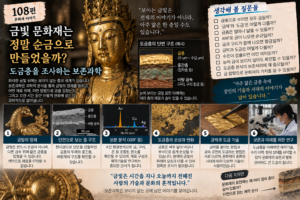 금빛 문화재는 정말 순금으로 만들었을까? 도금층을 조사하는 보존과학 6 금빛문화재 썸네일