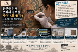 연구를 위해 문화재 일부를 떼어내도 될까? 시료 채취와 보존윤리 8 문화재 일부 썸네일