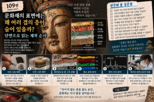 문화재의 표면에는 왜 여러 겹의 층이 숨어 있을까? 단면으로 읽는 제작 순서 5 문화재표면 썸네일