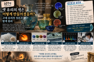 옛 유리의 색은 어떻게 만들어졌을까? 고대 유리의 성분과 발색 원리 7 옛유리 썸네일