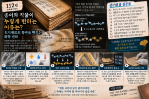 종이와 직물이 누렇게 변하는 이유는? 유기재료의 황변을 만드는 화학 변화 2 종이 누렇게 이유 썸네일