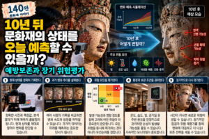 10년 뒤 문화재의 상태를 오늘 예측할 수 있을까? 예방보존과 장기 위험평가