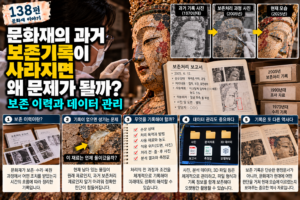 문화재의 과거 보존기록이 사라지면 왜 문제가 될까?