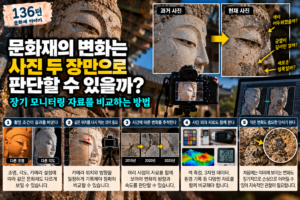 문화재의 변화는 사진 두 장만으로 판단할 수 있을까?