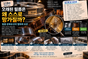 오래된 필름은 왜 스스로 망가질까?
