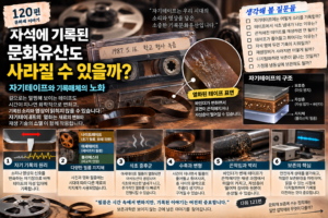 자석에 기록된 문화유산도 사라질 수 있을까?